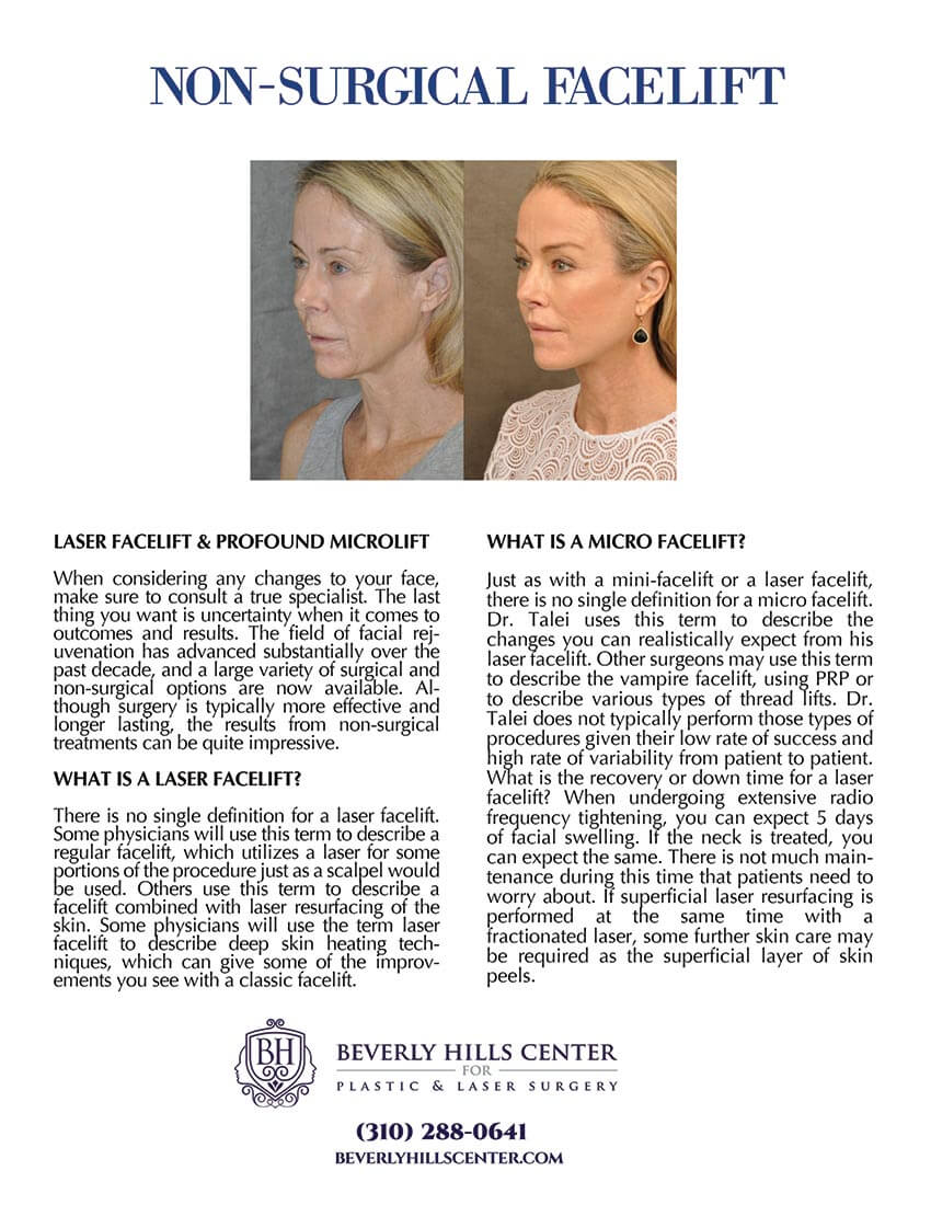 Non Surgical Facelift