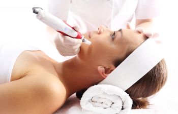 Woman Receiving Facial Profound Microneedling Beverly Hills CA
