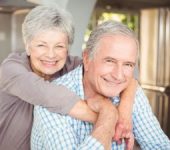 Happy Senior Couple Who Have Had Plastic Surgery in Beverly Hills, CA