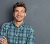 Young Man Smiling